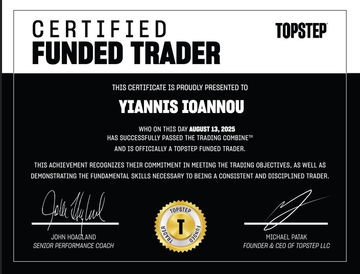 Funded Trader Certificate