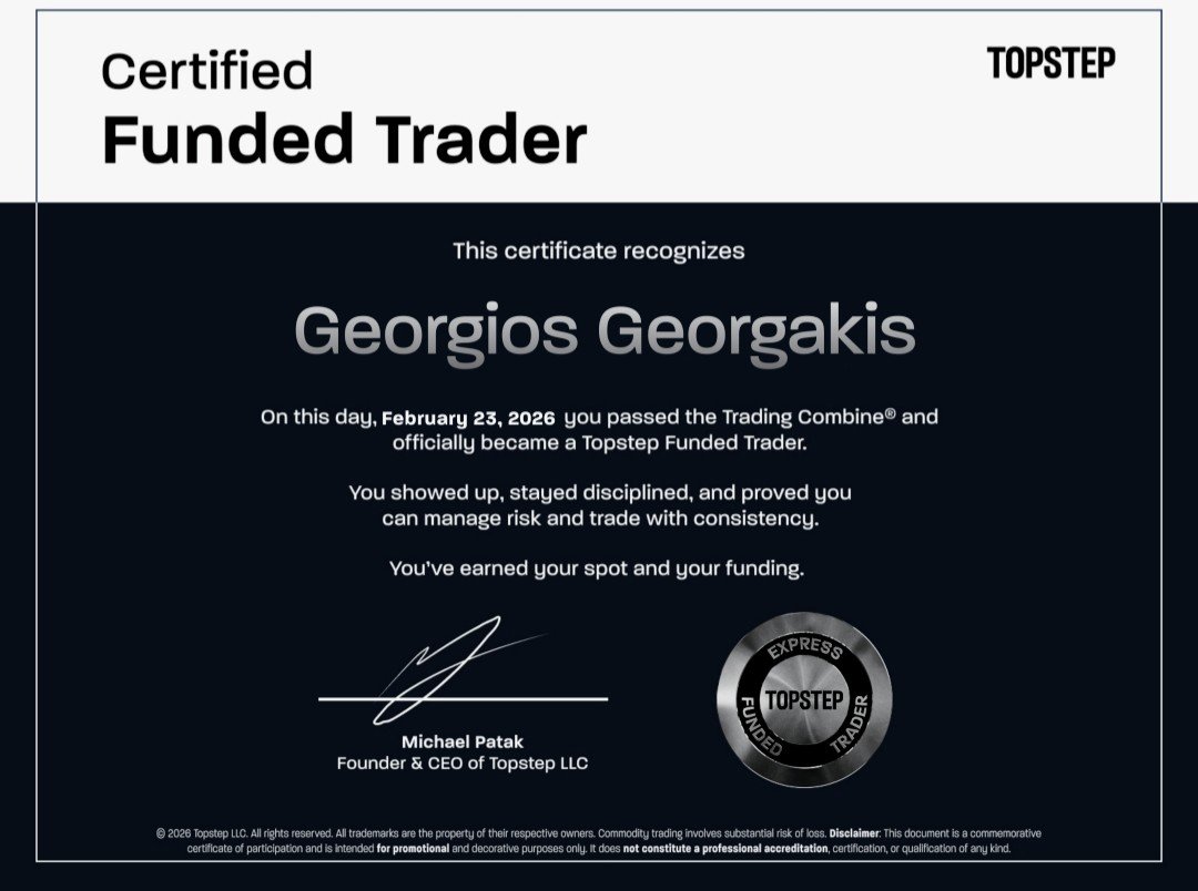 Funded Trader Certificate