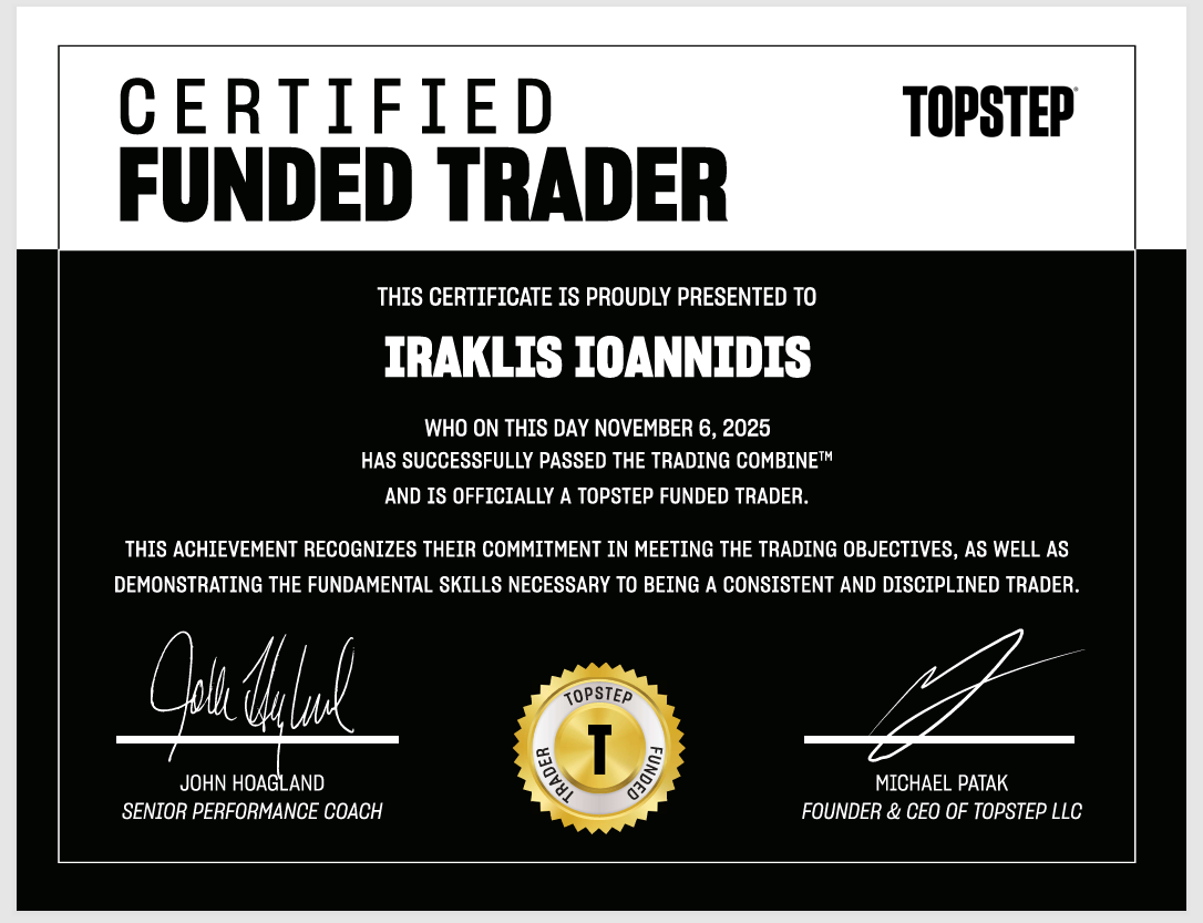 Funded Trader Certificate
